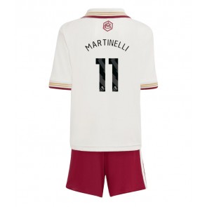 Arsenal Gabriel Martinelli #11 Dětské Alternativní dres komplet 2025-26 Krátký Rukáv (+ trenýrky)
